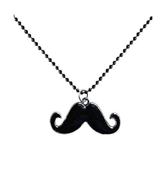 Sweet Beard Pendant Necklace Women Mustache Necklace