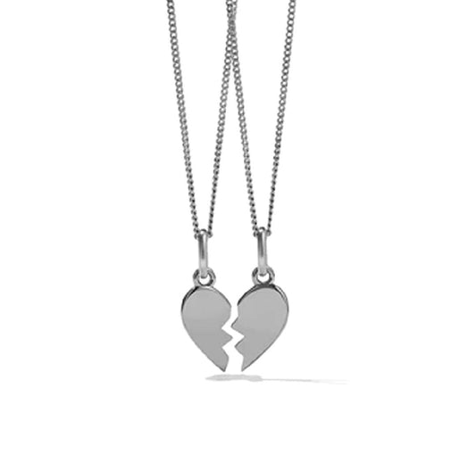 broken heart necklace premimum quality