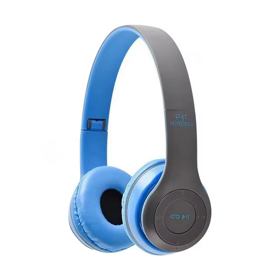 P47 Wireless Headphones Bluetooth 5.0 Earphones Foldable HIFI Stereo Bass for Music Gaming Kid Girl Earphone for iPhone XiaoMi